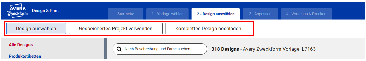 Upload Complete Design