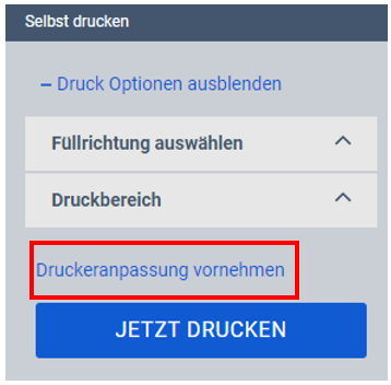 Adjust Print Alignment